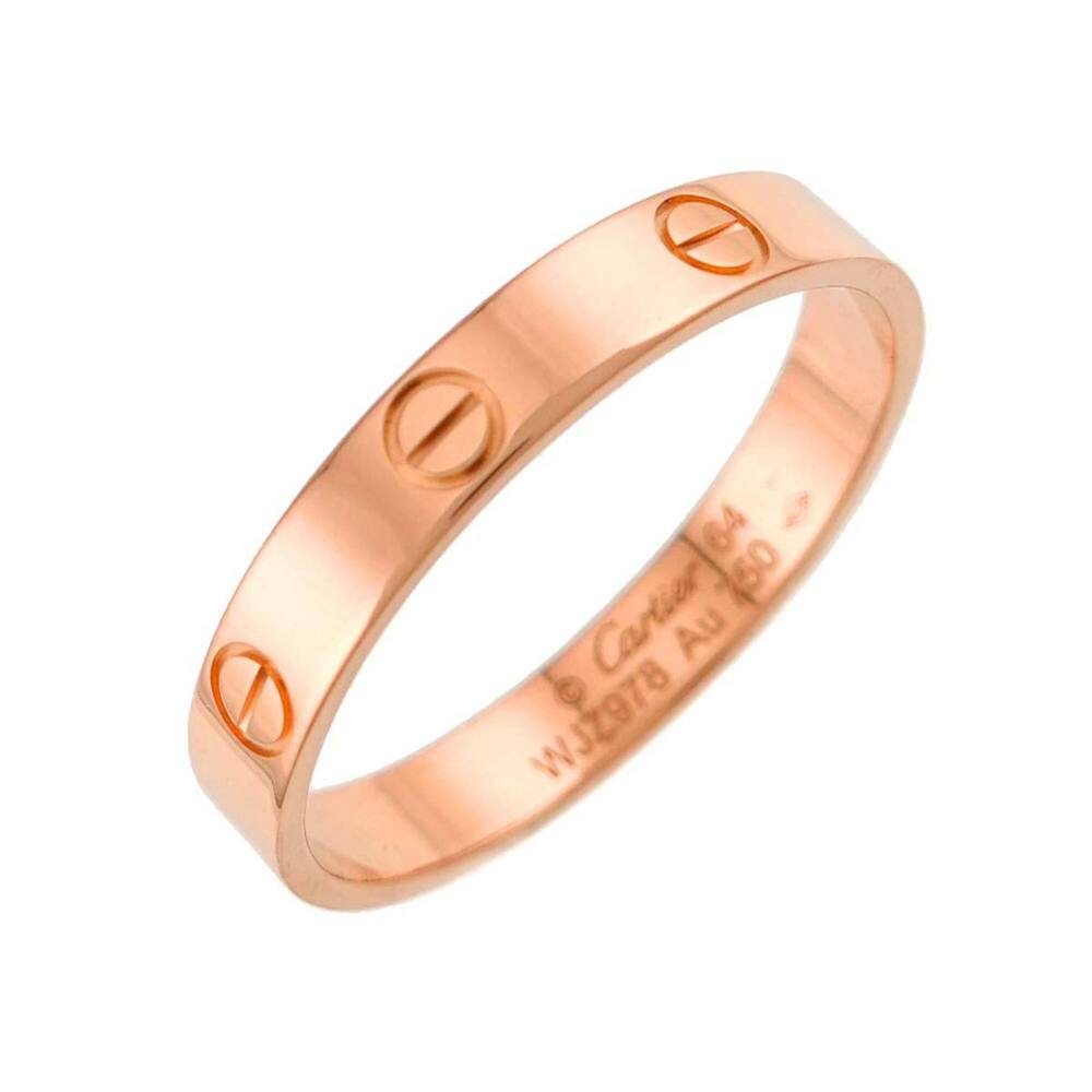 Cartier Mini Love Ring #64, 18K PG Pink Gold 750.